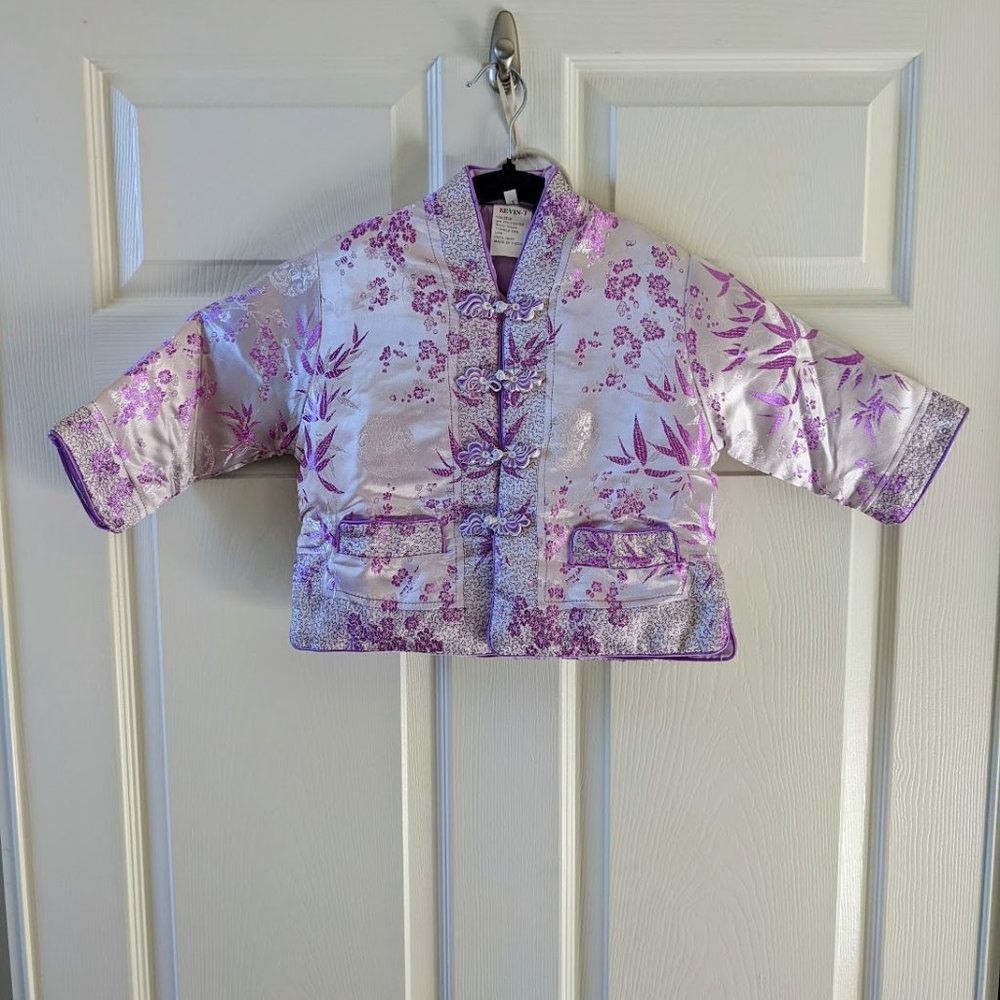 Qipao Cheongsam Silk Blossom jacket